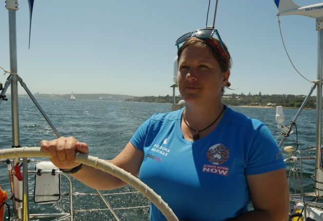 Lisa Blair circumnavigates Australia