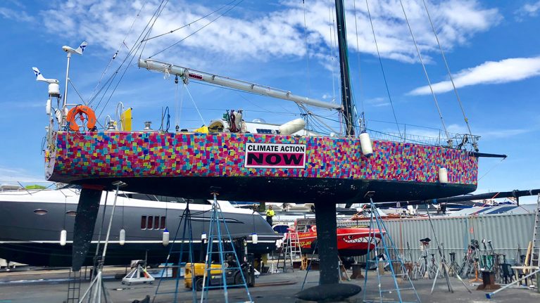 Lisa Blair Sails the World