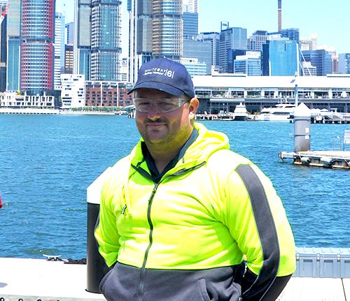 Working in the marine industry is part of their life.